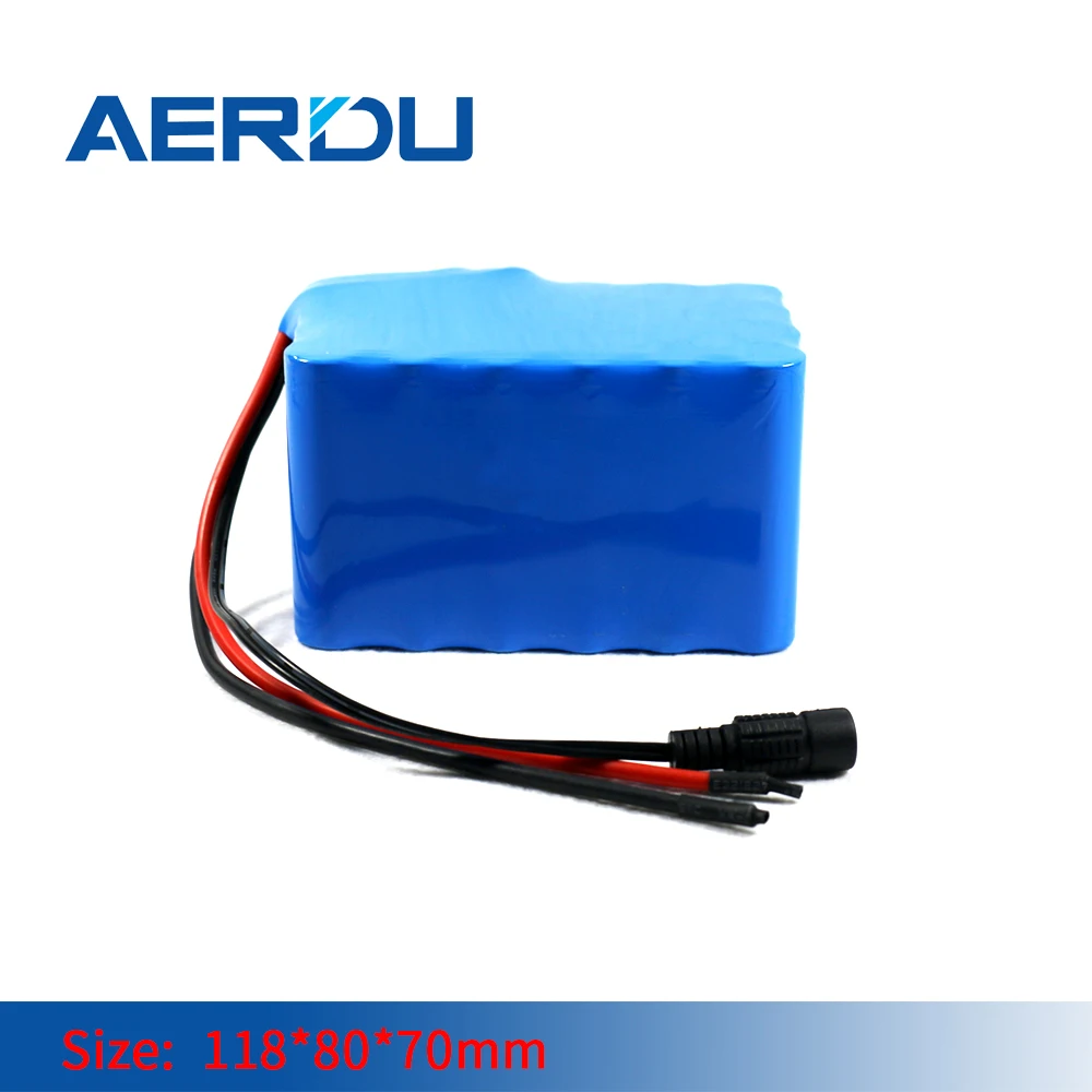 AERDU 3S8P 11.1V 25.6Ah 3200mAh Cells 18650 Li-ion Battery Pack DC5521 14AWG Cable Pulg with BMS for Wheelbarrow Unicycle Moped
AERDU 3S8P 11.1V 25.6Ah 3200mAh Cells 18650 Li-ion Battery Pack DC5521 14AWG Cable Pulg with BMS for Wheelbarrow Unicycle Moped