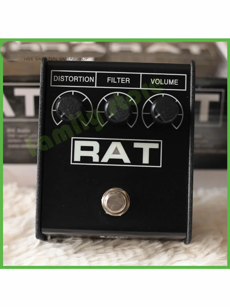 

Rock Proco RAT 2 Distortion Mouse Classic Distortion Fuzz Stompbox Sounds Great