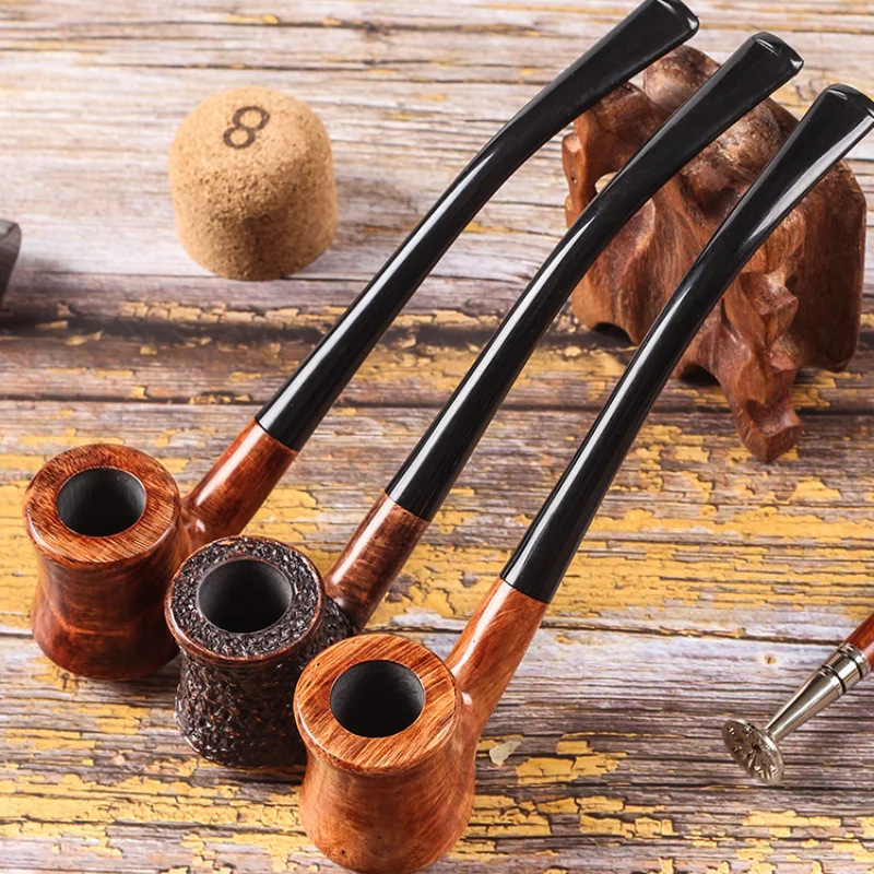 Long Briar Pipe Multi Choice Straight Smoking Pipe Best Briar Wood Pipe 3mm Filter Smoking Pipe Set Pipes for Smoking
Long Briar Pipe Multi Choice Straight Smoking Pipe Best Briar Wood Pipe 3mm Filter Smoking Pipe Set Pipes for Smoking
