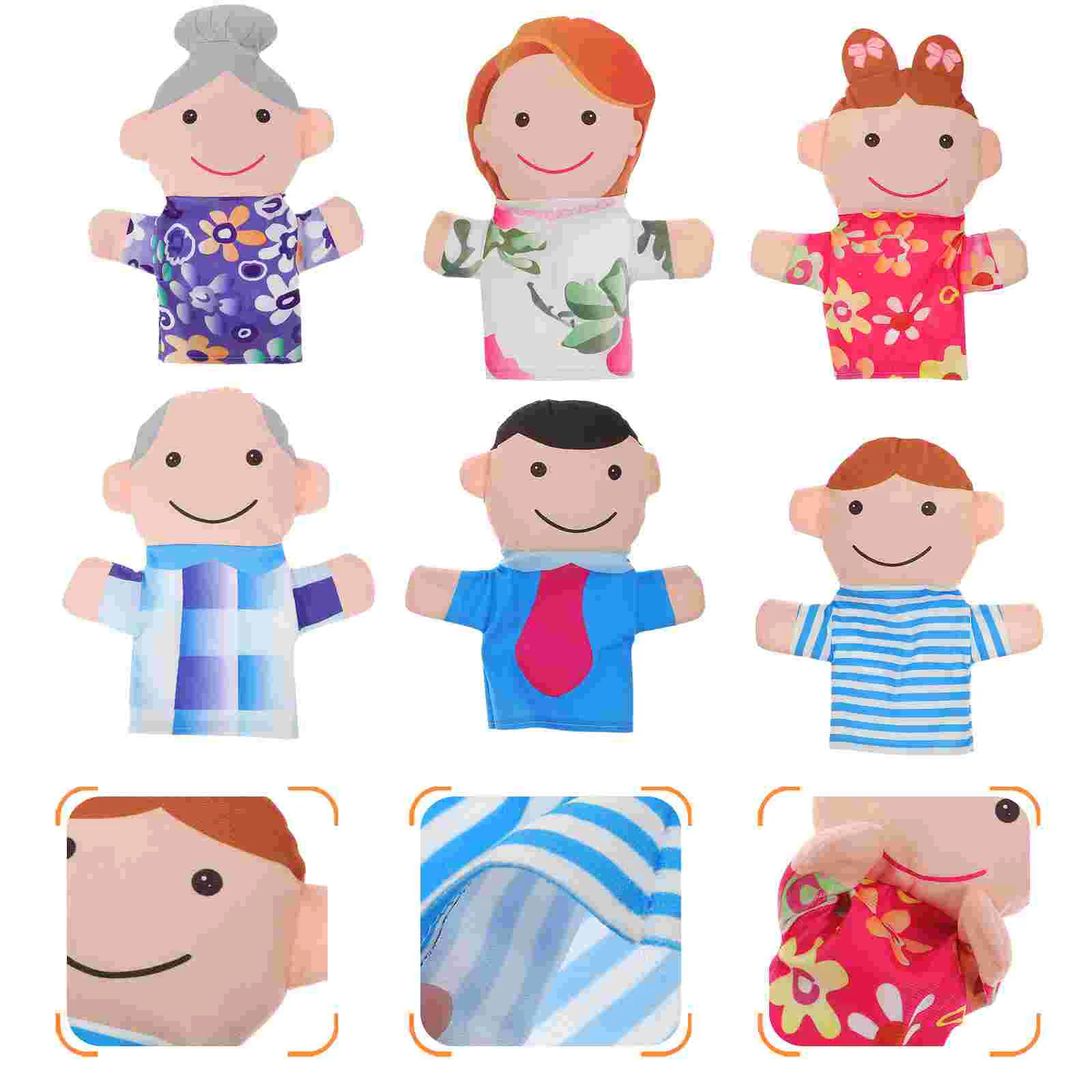 Family Hand Puppet Puppets Toddlers 2-4 Years Plush Educational Toys 3+ Old Kids Babies
Family Hand Puppet Puppets Toddlers 2-4 Years Plush Educational Toys 3+ Old Kids Babies