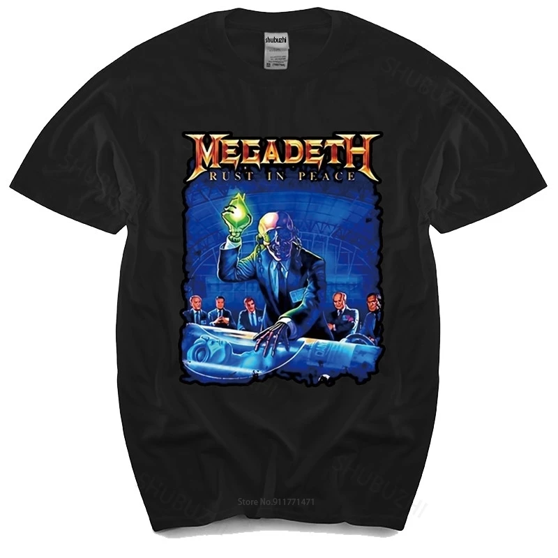 Футболка мужская с круглым вырезом, новая брендовая футболка Megadeath с защитой от ржавчины, новая футболка для мужчин, летний подарок
Футболка мужская с круглым вырезом, новая брендовая футболка Megadeath с защитой от ржавчины, новая футболка для мужчин, летний подарок