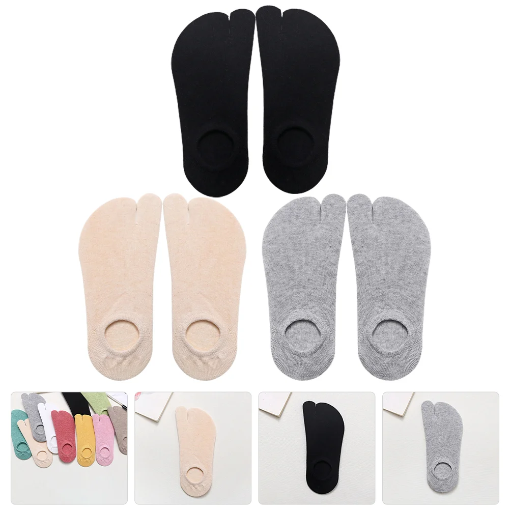 3 Pairs Two Toe No Show Socks Boat Socks Women Pure Color Socks Summer Toe Socks Cotton Shorts Socks Miss Woman Socks
3 Pairs Two Toe No Show Socks Boat Socks Women Pure Color Socks Summer Toe Socks Cotton Shorts Socks Miss Woman Socks