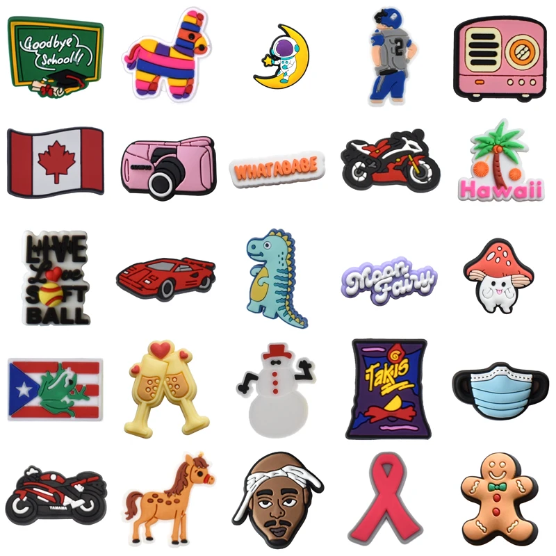 Women Charm Gifts Decorations for Crocs Kids Wholesale Bulk Shoe Charms Packs Set Jeans Para Pins Shoes Accessories Boy Men Girl
Women Charm Gifts Decorations for Crocs Kids Wholesale Bulk Shoe Charms Packs Set Jeans Para Pins Shoes Accessories Boy Men Girl