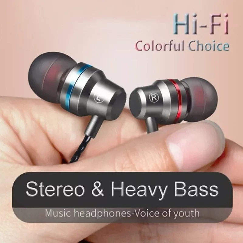 2022NEW Heavy Bass Sound Quality Music Sport Headset Metal Headphone In Ear Wired Earphone For iPhone/Xiaomi
2022NEW Heavy Bass Sound Quality Music Sport Headset Metal Headphone In Ear Wired Earphone For iPhone/Xiaomi
