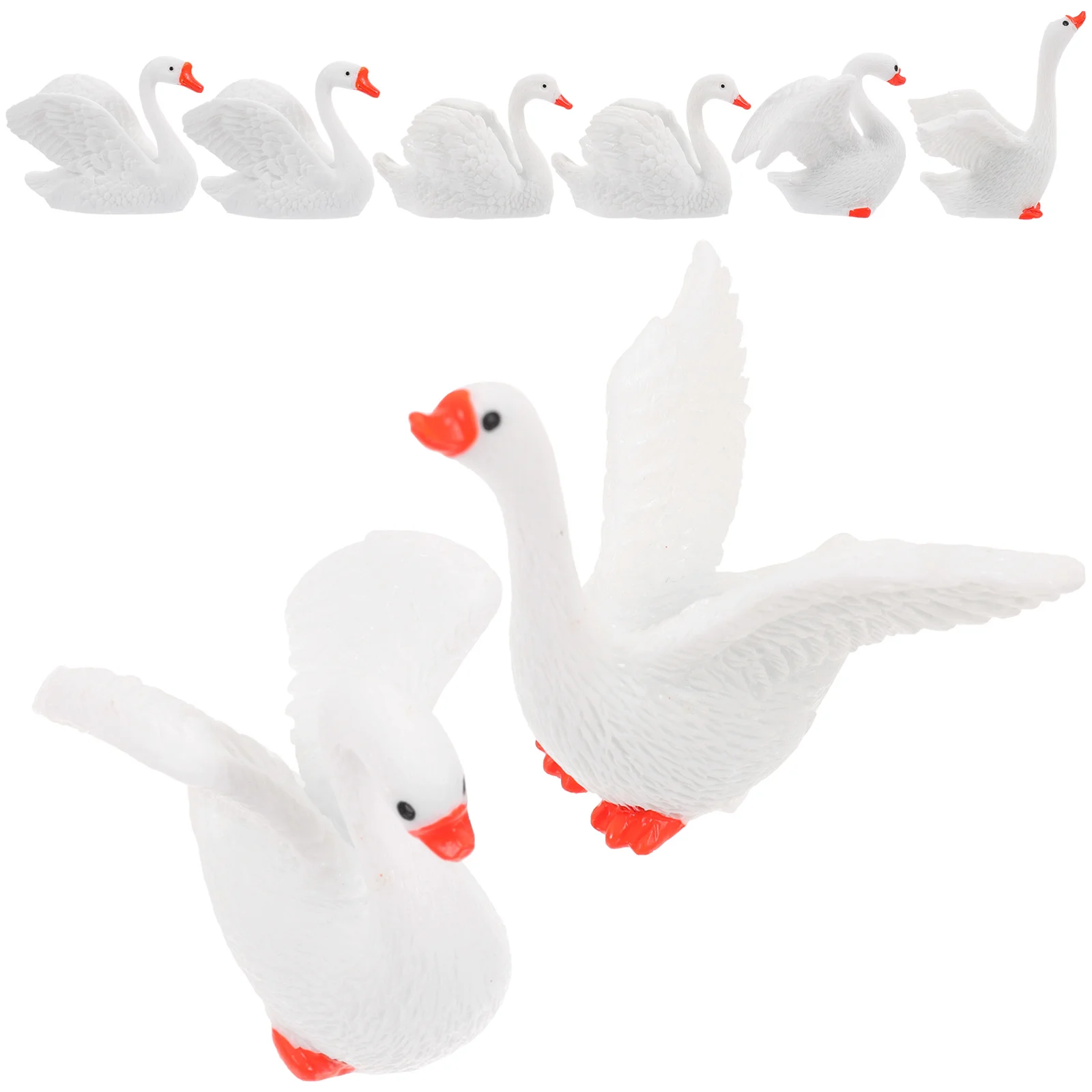 Swan Resin Miniature Mini Ornaments Crafts Micro Landscape Decoration Decor Statue Bonsai Craft Figurine
Swan Resin Miniature Mini Ornaments Crafts Micro Landscape Decoration Decor Statue Bonsai Craft Figurine