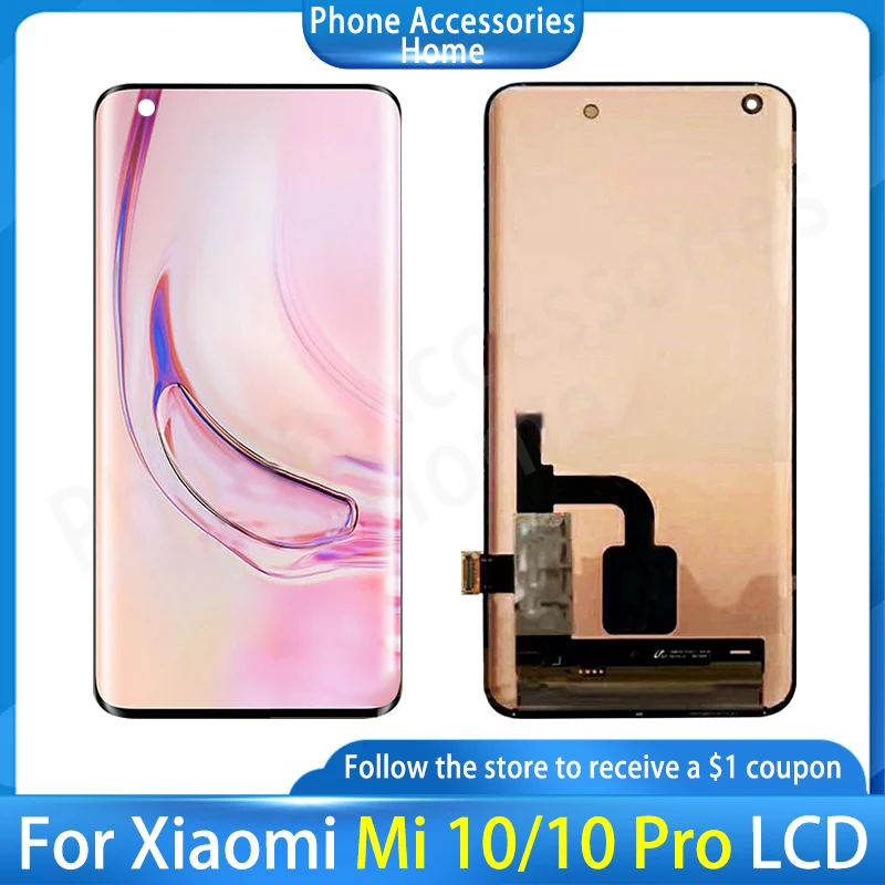 6,67 "Оригинальный дисплей для Xiaomi Mi 10 MI 10 Pro, ЖК-экран с сенсорным дигитайзером в сборе, запчасти, дисплей Xiaomi MI 10, детали для замены
6,67 "Оригинальный дисплей для Xiaomi Mi 10 MI 10 Pro, ЖК-экран с сенсорным дигитайзером в сборе, запчасти, дисплей Xiaomi MI 10, детали для замены