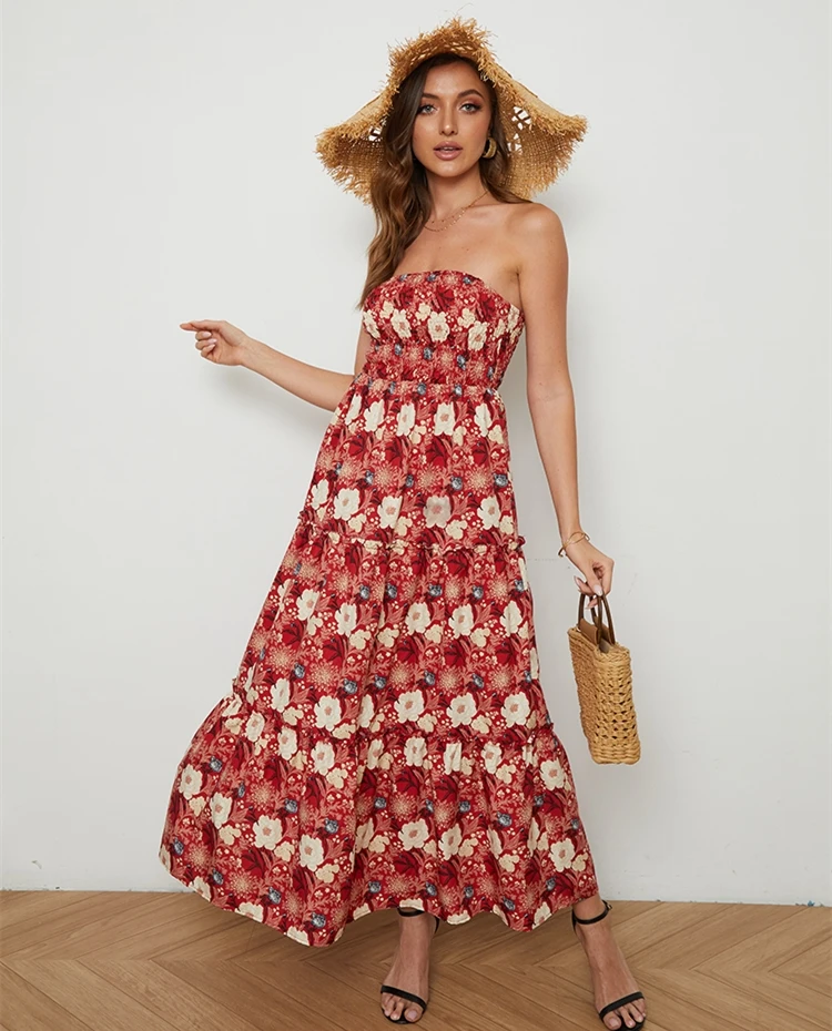 Red Floral Chiffon Beach Long Summer Style Dress Fashion Blouses 2022 Cheap Vintage Clothes For Women Female Clothing Harajuku
Red Floral Chiffon Beach Long Summer Style Dress Fashion Blouses 2022 Cheap Vintage Clothes For Women Female Clothing Harajuku