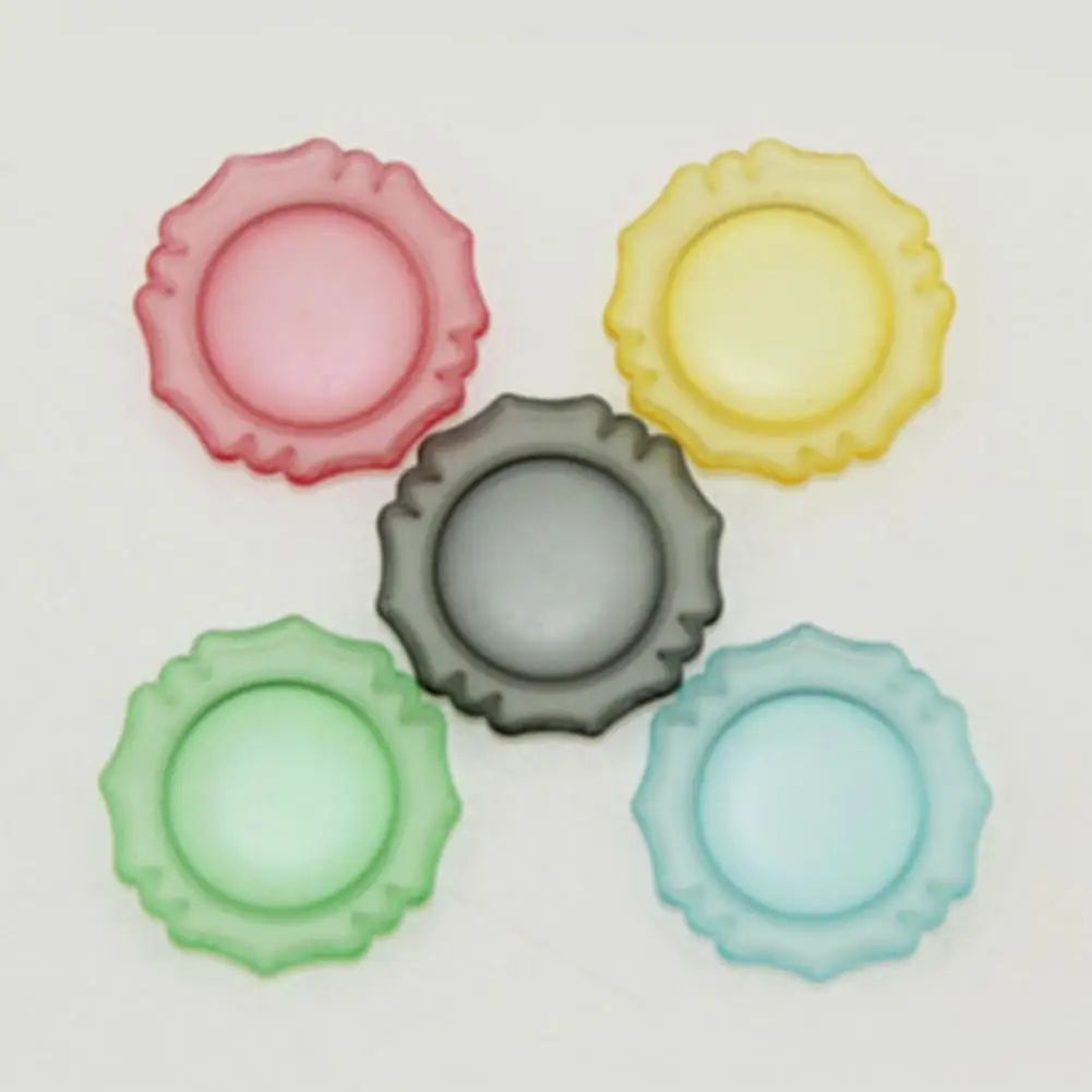 5Pcs/Set Miniature Plate Attractive Lightweight Eco-friendly for Garden Serving Dish Serving Plate
5Pcs/Set Miniature Plate Attractive Lightweight Eco-friendly for Garden Serving Dish Serving Plate