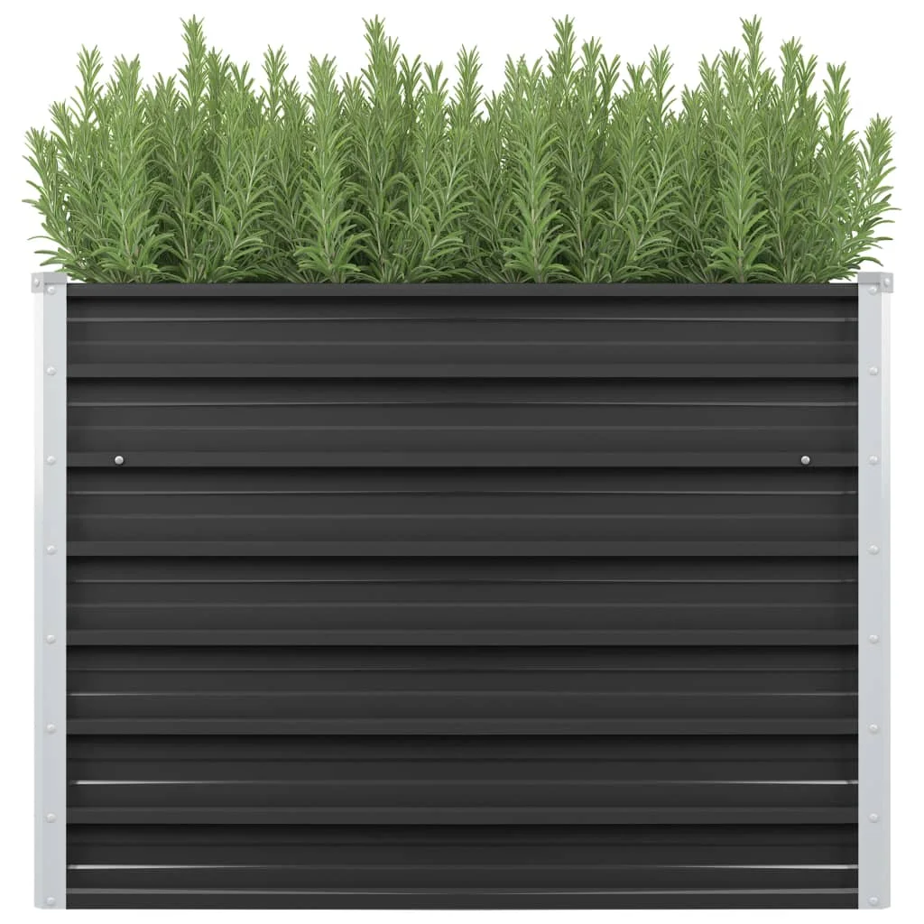 Garden Planters, Galvanised Steel Patio Plant Pots, Raised Bed, Garden Decoration Anthracite 100x40x77 cm
Garden Planters, Galvanised Steel Patio Plant Pots, Raised Bed, Garden Decoration Anthracite 100x40x77 cm