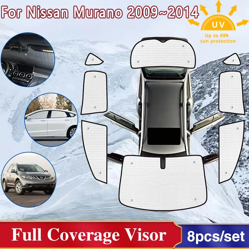 Car Windows Full Coverages Sunshades For Nissan Murano Z51 2009~2014 Auto Windshield Shaby Visor Car Accessories 2010 2011 2012
Car Windows Full Coverages Sunshades For Nissan Murano Z51 2009~2014 Auto Windshield Shaby Visor Car Accessories 2010 2011 2012