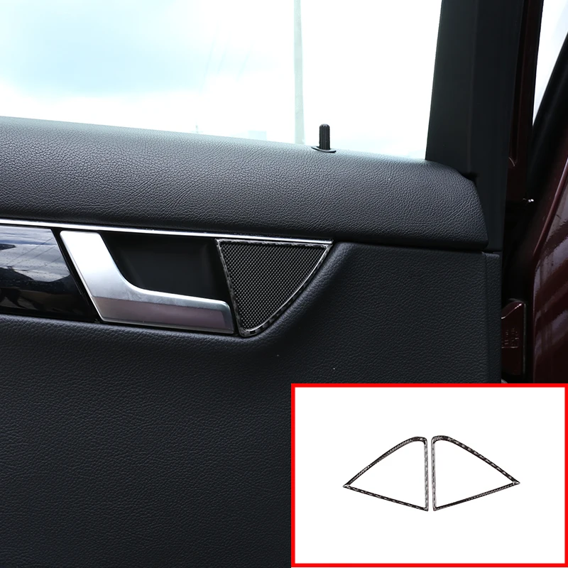 2 Pcs Soft Carbon Fiber For Mercedes Benz C Class W204 2007-2013 Accessories Car Rear Door Speaker Frame Trim Stickers
2 Pcs Soft Carbon Fiber For Mercedes Benz C Class W204 2007-2013 Accessories Car Rear Door Speaker Frame Trim Stickers