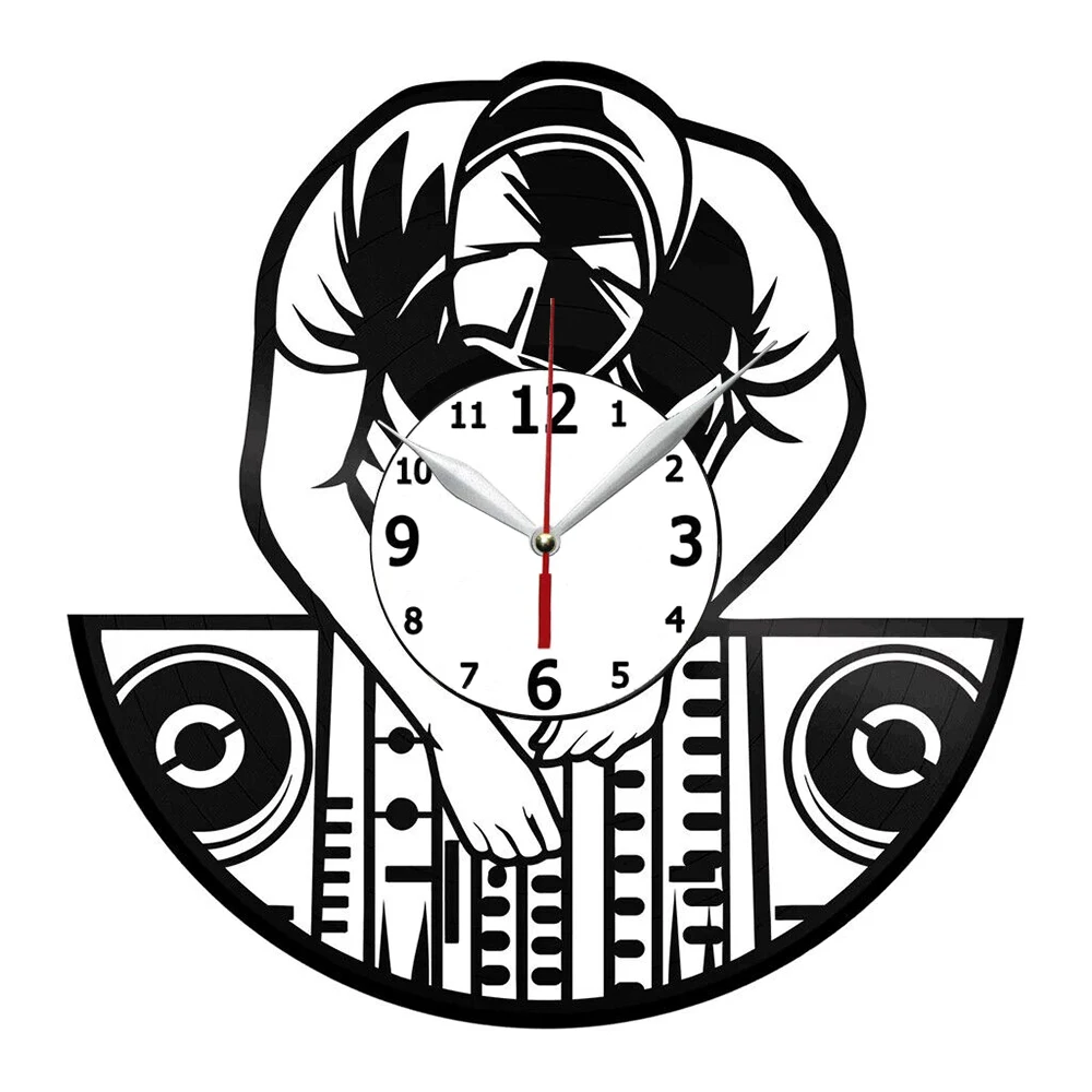 Виниловые настенные часы DJ с виниловым покрытием, оригинальные современные настенные часы, креативные часы
Виниловые настенные часы DJ с виниловым покрытием, оригинальные современные настенные часы, креативные часы