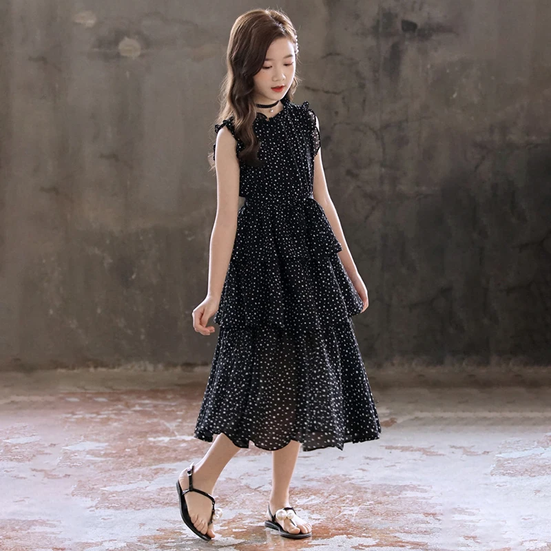 2022 Summer Girls Wedding Dress Fashion Girl Kids Casual Party Dresses Sleeveless Outfits Gown Children Princess Clothes F19
2022 Summer Girls Wedding Dress Fashion Girl Kids Casual Party Dresses Sleeveless Outfits Gown Children Princess Clothes F19