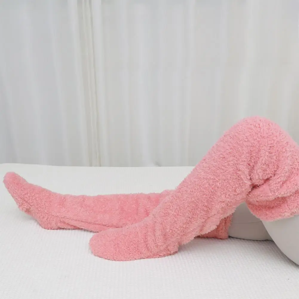 Women Floor Socks Warm Cozy Over-the-knee Velvet Floor Socks Thick Anti-slip Leg Warmers for Unisex Home Comfort Soft Polyester
Women Floor Socks Warm Cozy Over-the-knee Velvet Floor Socks Thick Anti-slip Leg Warmers for Unisex Home Comfort Soft Polyester