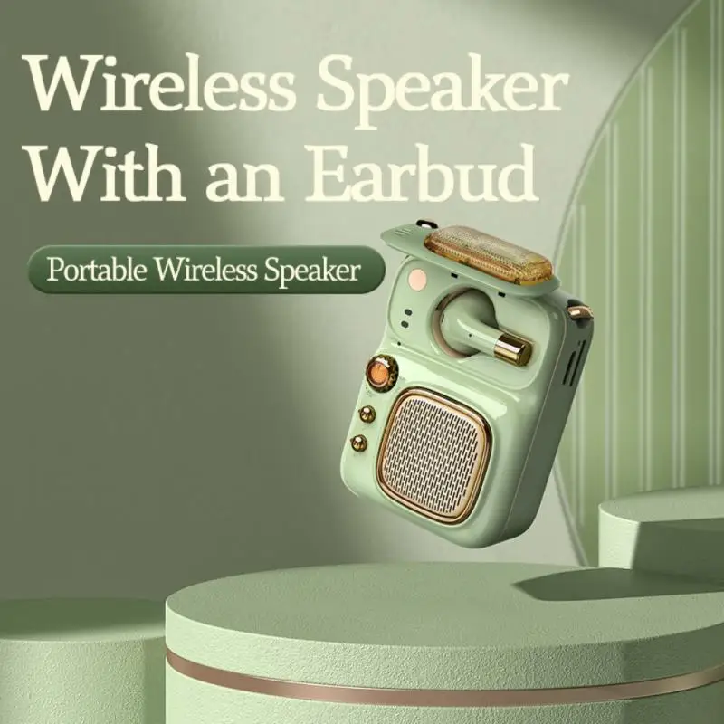 2 In 1 Compatible Tf Card Fm Audio Rechargeable Tws Wireless Earbuds Plug-in Card Radio 5.0 Women Gift Retro Portable
2 In 1 Compatible Tf Card Fm Audio Rechargeable Tws Wireless Earbuds Plug-in Card Radio 5.0 Women Gift Retro Portable