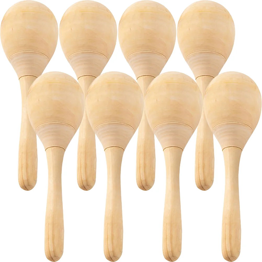 8 Pcs Wooden Maraca Musical Instruments Toys Enlightenment Toddler Puzzle Kids Maracas Shakers Noise Maker
8 Pcs Wooden Maraca Musical Instruments Toys Enlightenment Toddler Puzzle Kids Maracas Shakers Noise Maker