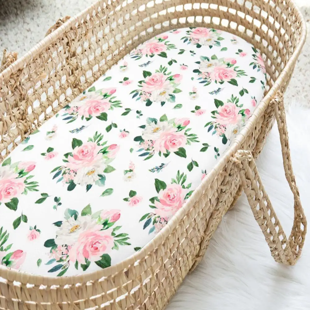 Bassinet Mattress Pad Flexible Polyester Breathable Novelty Bassinet Pad Cover Baby Crib Cover for Nursery Room
Bassinet Mattress Pad Flexible Polyester Breathable Novelty Bassinet Pad Cover Baby Crib Cover for Nursery Room