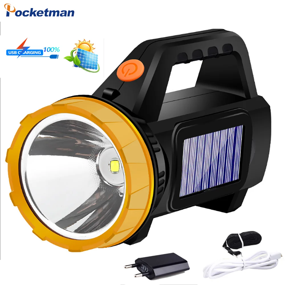 Super Bright LED Work Light Flashlight USB Rechargeable Work Lamp Spotlight Searchlight Waterproof Torch with Side Light
Super Bright LED Work Light Flashlight USB Rechargeable Work Lamp Spotlight Searchlight Waterproof Torch with Side Light