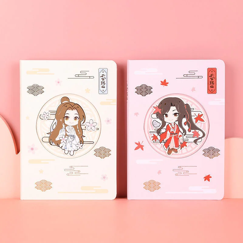 Anime Tian Guan Ci Fu Hua Cheng Xie Lian A5 Ancient Style Notepad Notebook Jotter Student Diary Sketchbook Cosplay Gift
Anime Tian Guan Ci Fu Hua Cheng Xie Lian A5 Ancient Style Notepad Notebook Jotter Student Diary Sketchbook Cosplay Gift