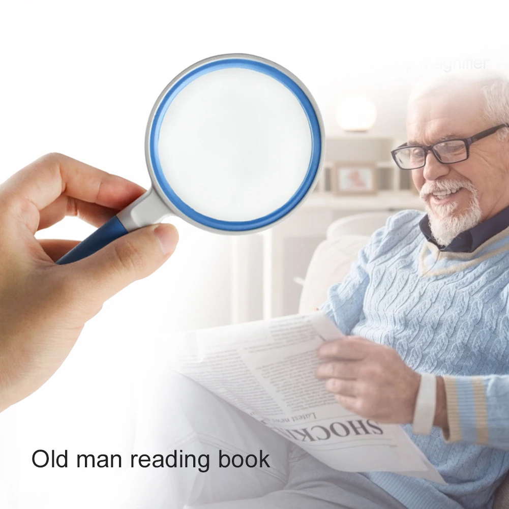 16X Illuminated Magnifier Antiskid Handle Lens Jewelry Reading Loupe Magnifying Glasses Handheld Microscope for Elderly
16X Illuminated Magnifier Antiskid Handle Lens Jewelry Reading Loupe Magnifying Glasses Handheld Microscope for Elderly