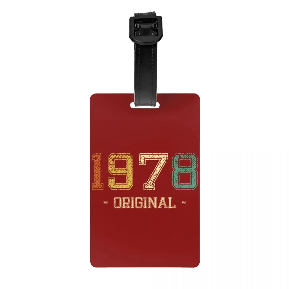 Vintage Born In 1978 Luggage Tags for Suitcases Fashion 42nd 42 Years Old Birthday Gift Baggage Tags Privacy Cover Name ID Card
Vintage Born In 1978 Luggage Tags for Suitcases Fashion 42nd 42 Years Old Birthday Gift Baggage Tags Privacy Cover Name ID Card