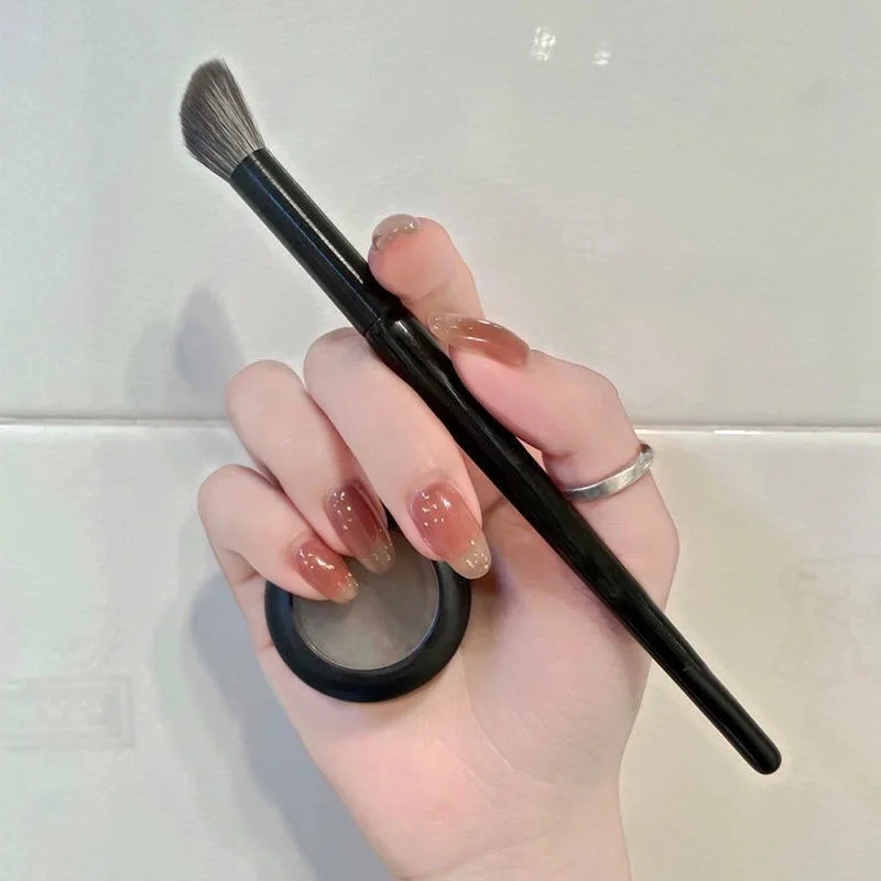 

HEALLOR Single Makeup Brush Nose Shadow Brush Finger Belly Oblique Shadow Brush Three-dimensional Highlight Brush Makeup Tool