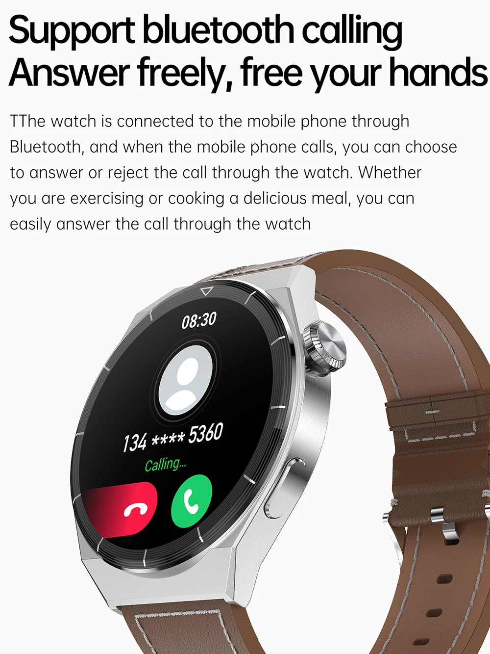 Смарт-часы GT3 Max мужские Android AMOLED экран 400*400 измерение кровяного давления