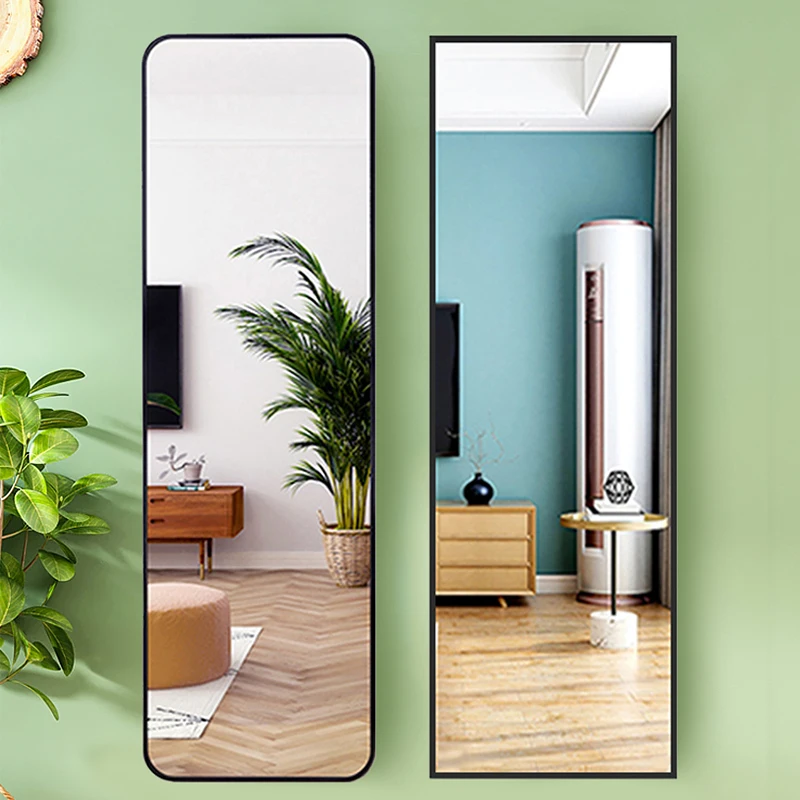 Decorative Mirror Household Full Body Mirror Cosmetic Mirror Black Frame Square Corner Fillet Wall Hanging And Pasting
Decorative Mirror Household Full Body Mirror Cosmetic Mirror Black Frame Square Corner Fillet Wall Hanging And Pasting