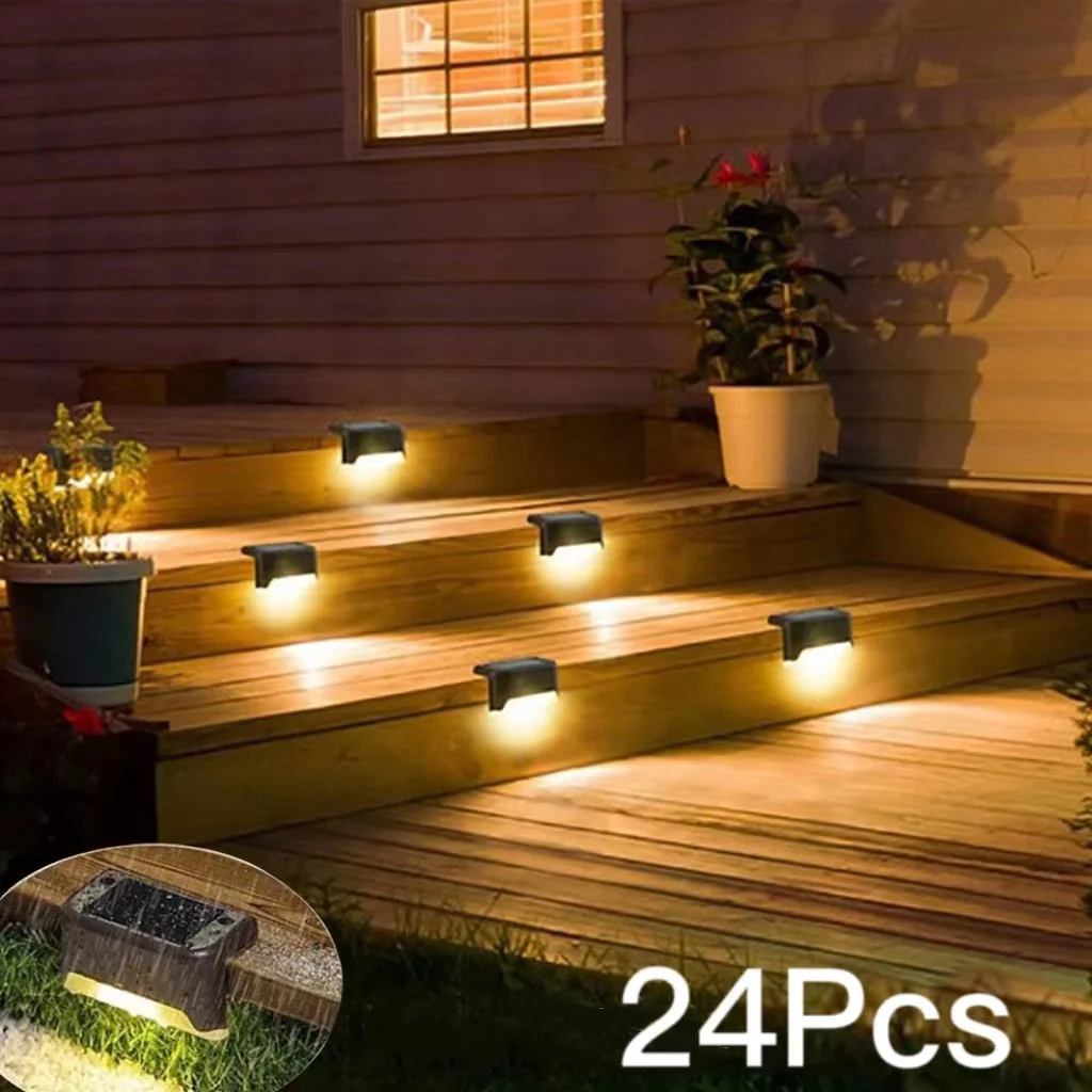 Warm White LED Solar Step Lamp Path Stair Outdoor Garden Lights Waterproof Balcony Light Decoration for Patio Stair Fence Light
Warm White LED Solar Step Lamp Path Stair Outdoor Garden Lights Waterproof Balcony Light Decoration for Patio Stair Fence Light