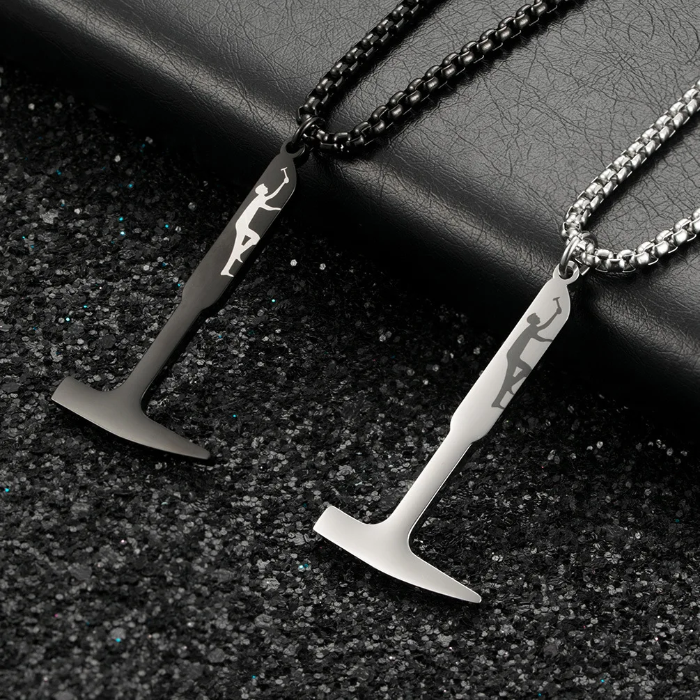 Shawshank Redemption Hammer Inspirational Necklace for Men Women Stainless Steel Birthday Holiday Choker Fashion Jewelry Gifts
Shawshank Redemption Hammer Inspirational Necklace for Men Women Stainless Steel Birthday Holiday Choker Fashion Jewelry Gifts