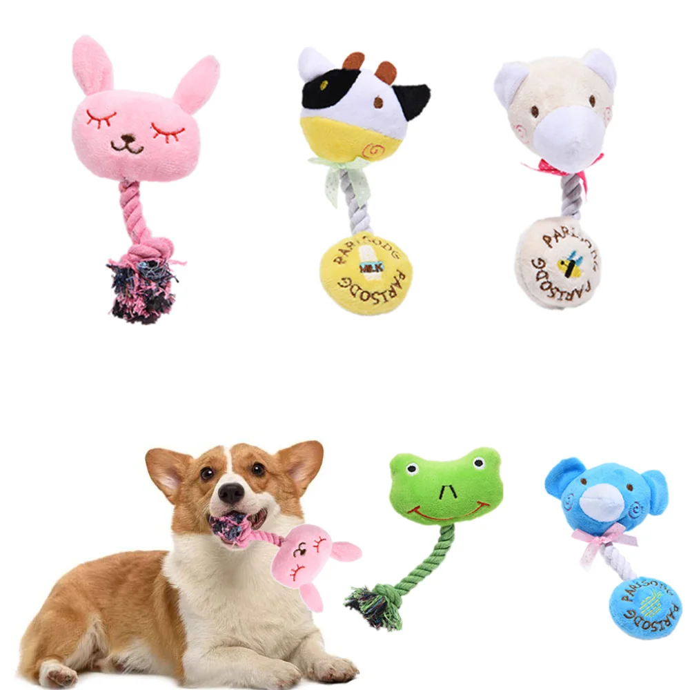 Pet Dogs Have Many Models Cute Cotton Rope Plush Chewy Toys Durable Chewy Toys Pets Environment-friendly Teeth Cleaning Products
Pet Dogs Have Many Models Cute Cotton Rope Plush Chewy Toys Durable Chewy Toys Pets Environment-friendly Teeth Cleaning Products