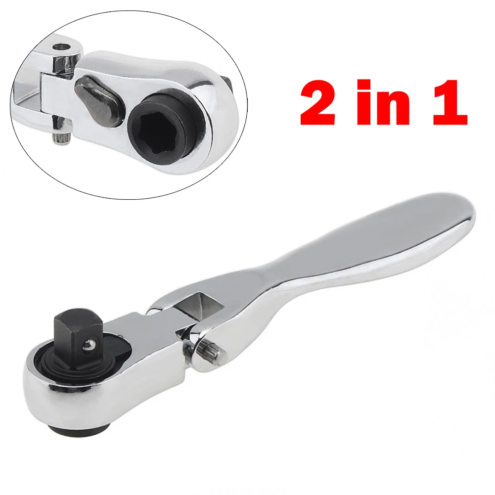 1Pcs Mini Ratchet Wrench Screwdriver 72 Teeth Socket Batch Head 2 In 1 98mm Quenched Quick Ratchet Spanner Hand Repair Tools
1Pcs Mini Ratchet Wrench Screwdriver 72 Teeth Socket Batch Head 2 In 1 98mm Quenched Quick Ratchet Spanner Hand Repair Tools