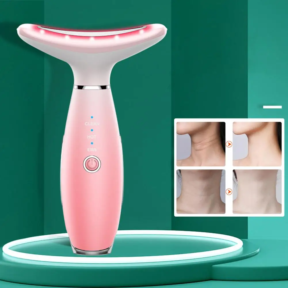 Face Massage Device Portable Face Neck Massager Multifunctional Wrinkle Removal Device Face Neck Firming Tool Anti-aging
Face Massage Device Portable Face Neck Massager Multifunctional Wrinkle Removal Device Face Neck Firming Tool Anti-aging