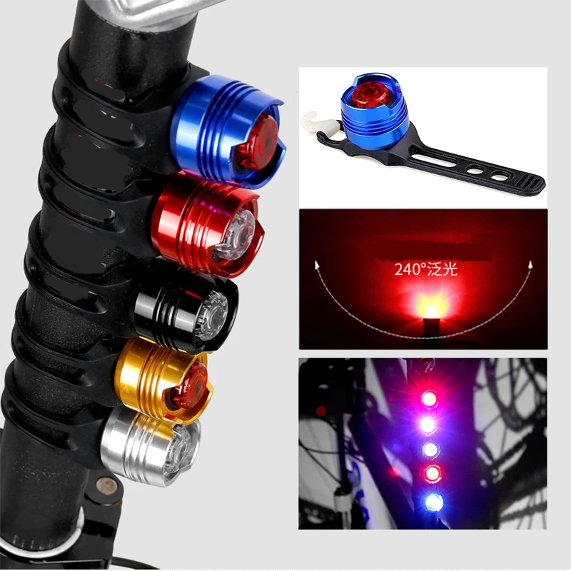 Waterproof Bicycle Tail Light Bike Rear Light Spotlight Stable Road Mountain Bike LED Flash Night riding safety warning
Waterproof Bicycle Tail Light Bike Rear Light Spotlight Stable Road Mountain Bike LED Flash Night riding safety warning