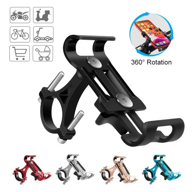 

Universal Motorcycle Bike Handlebar Clip Stand Phone Support Bicycle Mobile Phone Holder GPS Bicycle Cradle For All Smartphones