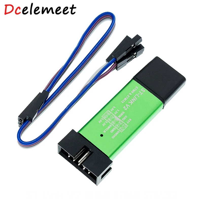 ST-Link V2 Mini STM8 STM32 Simulator Download Programmer Programming 1Set ST LINK Stlink With Cover for ST LINK Stlink
ST-Link V2 Mini STM8 STM32 Simulator Download Programmer Programming 1Set ST LINK Stlink With Cover for ST LINK Stlink
