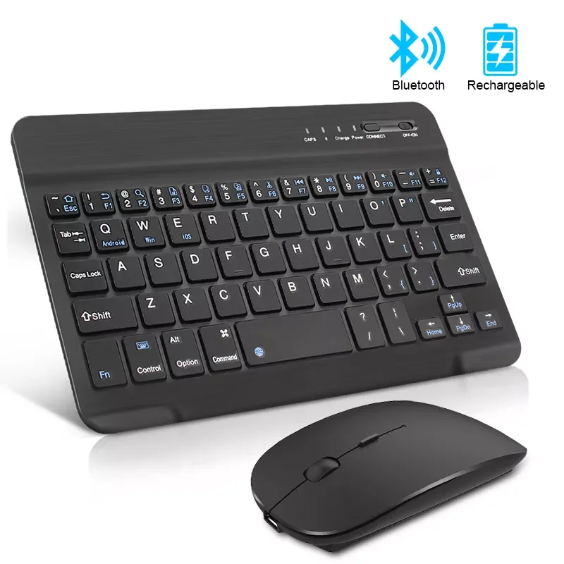 Keyboard and Mouse Mini Rechargeable Spainish Bluetooth Keyboard With Mouse Russian Keyboard For PC Tablet Phone
Keyboard and Mouse Mini Rechargeable Spainish Bluetooth Keyboard With Mouse Russian Keyboard For PC Tablet Phone