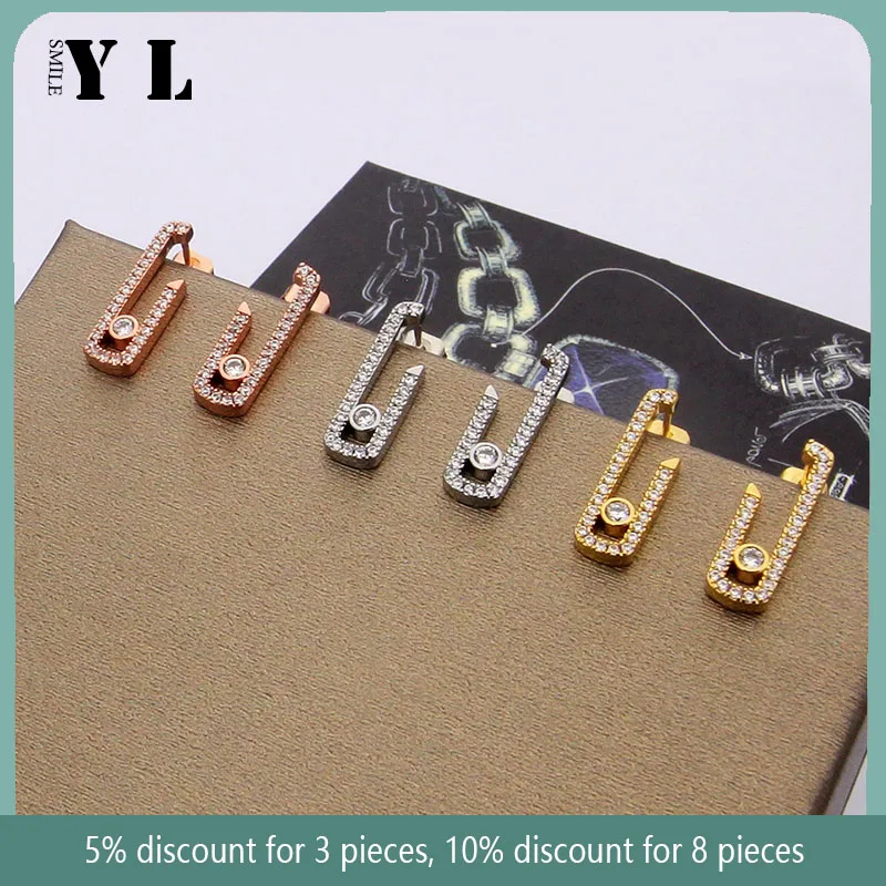 French Classic Original High-quality Jewelry Women's Diamond Earrings Can Be Used As A Holiday Gift for Girlfriends
French Classic Original High-quality Jewelry Women's Diamond Earrings Can Be Used As A Holiday Gift for Girlfriends