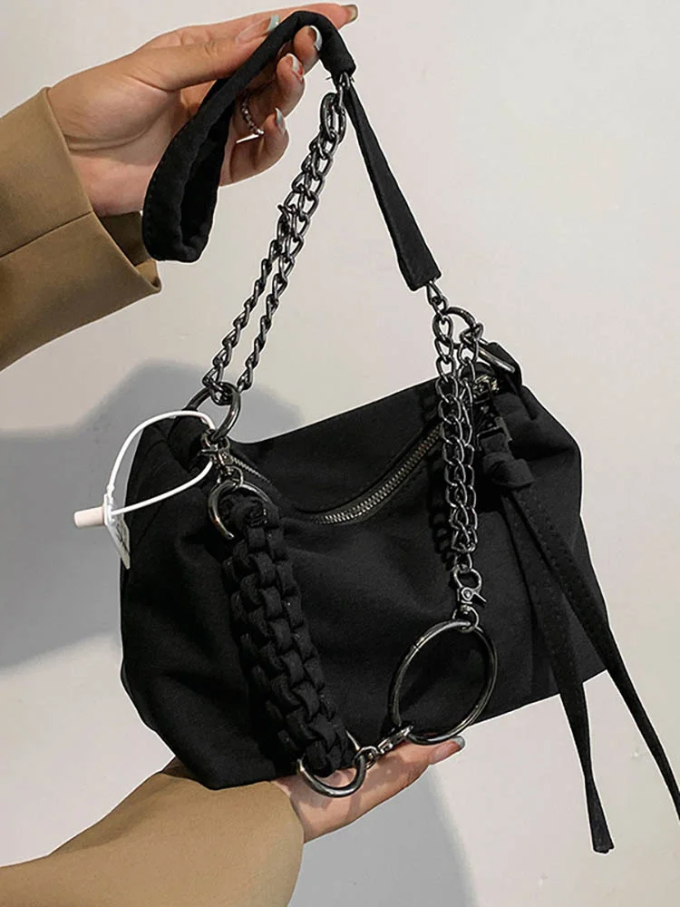 Black Tote Women's Shoulder Bag Underarm Designer Handbags for Women Chain Crossbody Bags Female Luxury Brand Commuter Handbag
Black Tote Women's Shoulder Bag Underarm Designer Handbags for Women Chain Crossbody Bags Female Luxury Brand Commuter Handbag