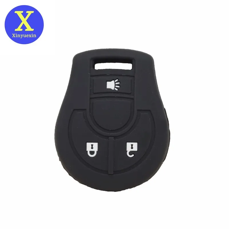 Xinyuexin Silicone Car Key Cover FOB Case for Nissan March Tiida Altima Armada Cube Juke Maxima Pathfinder Rogue Remote Key Bag
Xinyuexin Silicone Car Key Cover FOB Case for Nissan March Tiida Altima Armada Cube Juke Maxima Pathfinder Rogue Remote Key Bag