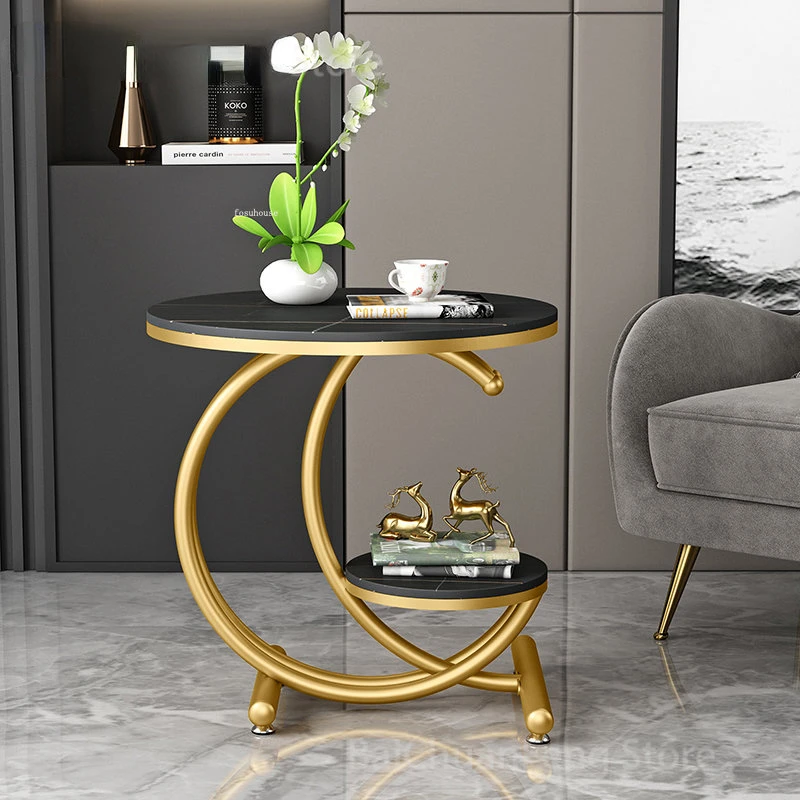 Luxury Living Room Furniture Balcony designer Coffee Tables Simple Sofa Side Table Small Round Corner Table home Bedside Table
Luxury Living Room Furniture Balcony designer Coffee Tables Simple Sofa Side Table Small Round Corner Table home Bedside Table