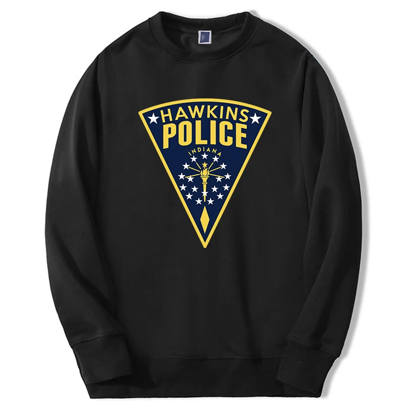 Stranger Things Figure Mens Sweatshirts Hoodie Run Max Hoody Hawkins Police Pullover Casual Hip Hop Fleece Tracksuit Hoody
Stranger Things Figure Mens Sweatshirts Hoodie Run Max Hoody Hawkins Police Pullover Casual Hip Hop Fleece Tracksuit Hoody