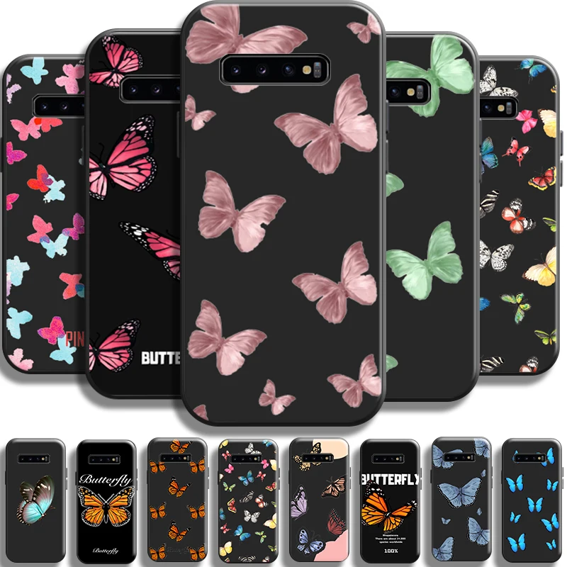 Pretty Butterfly For Samsung Galaxy S10 Plus Lite S10E Phone Case S10 5G Liquid Silicon Funda TPU Soft Black Back
Pretty Butterfly For Samsung Galaxy S10 Plus Lite S10E Phone Case S10 5G Liquid Silicon Funda TPU Soft Black Back