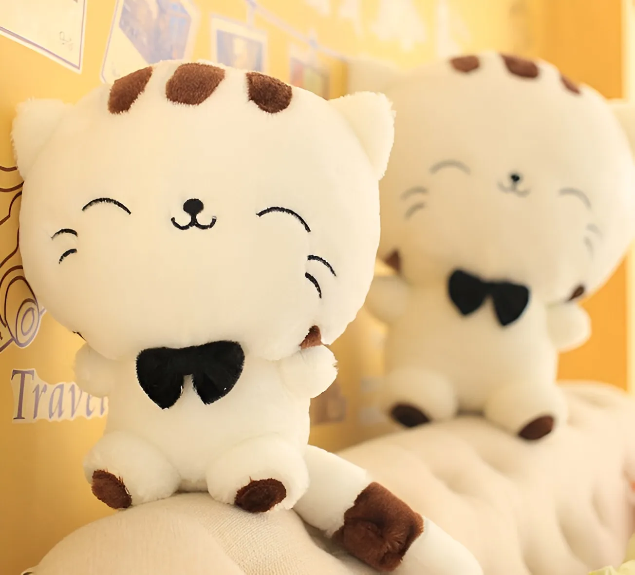 20CM Cute Kawaii Cat with Bow Plush Dolls Toys Gift Stuffed Soft Doll Cushion Sofa Pillow Gifts Xmas Gift Party Decor
20CM Cute Kawaii Cat with Bow Plush Dolls Toys Gift Stuffed Soft Doll Cushion Sofa Pillow Gifts Xmas Gift Party Decor