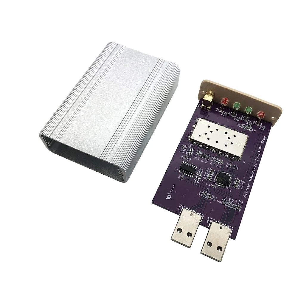 Portable SHARI SA818 Ham Allstar Radio Interface Compatible with Raspberry Pi 2/3/4 hosted Allstar node UHF 1W
Portable SHARI SA818 Ham Allstar Radio Interface Compatible with Raspberry Pi 2/3/4 hosted Allstar node UHF 1W