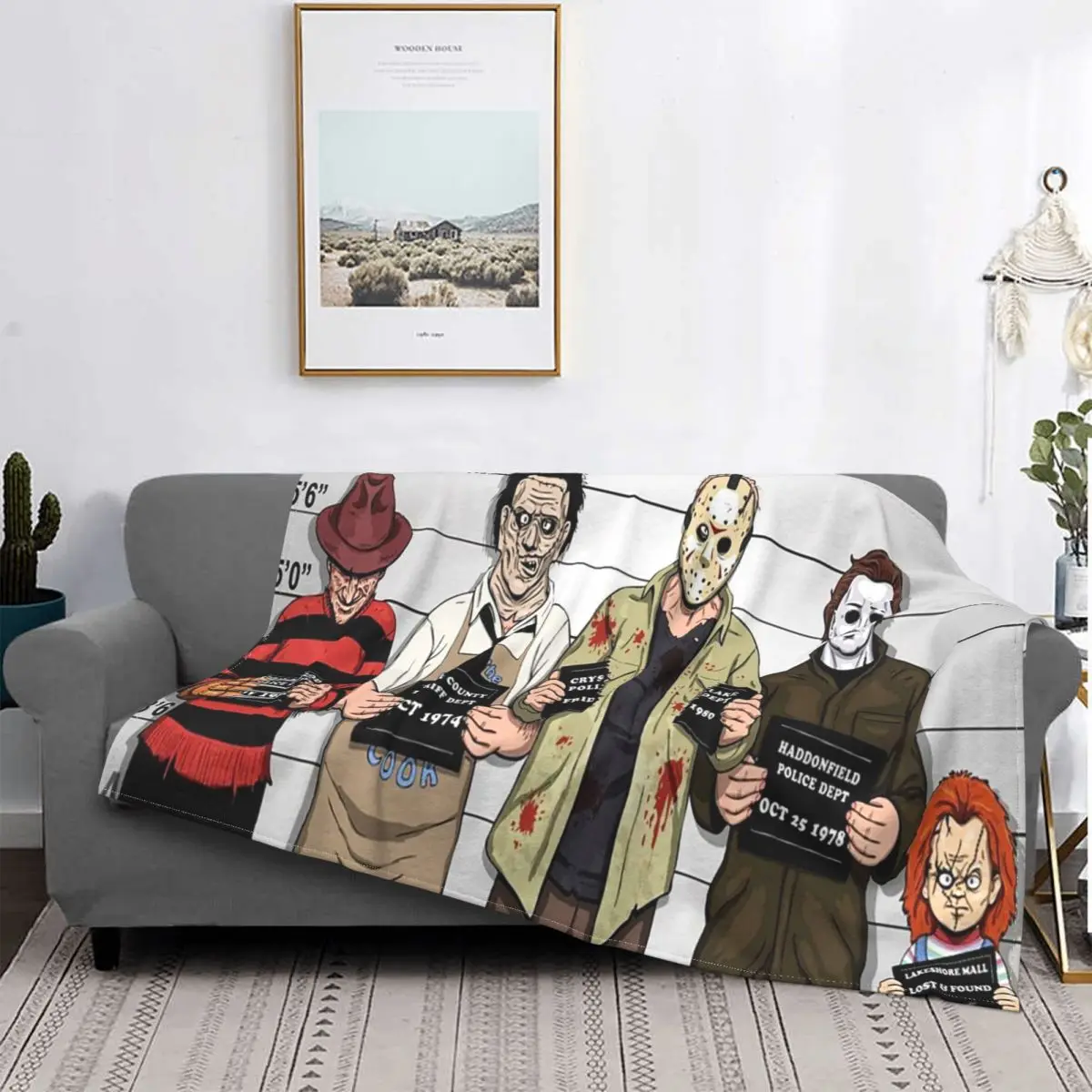 Horror Movie Child Of Play Character Chucky Blanket Fleece Print Multifunction Soft Throw Blanket for Home Car Bedspread
Horror Movie Child Of Play Character Chucky Blanket Fleece Print Multifunction Soft Throw Blanket for Home Car Bedspread