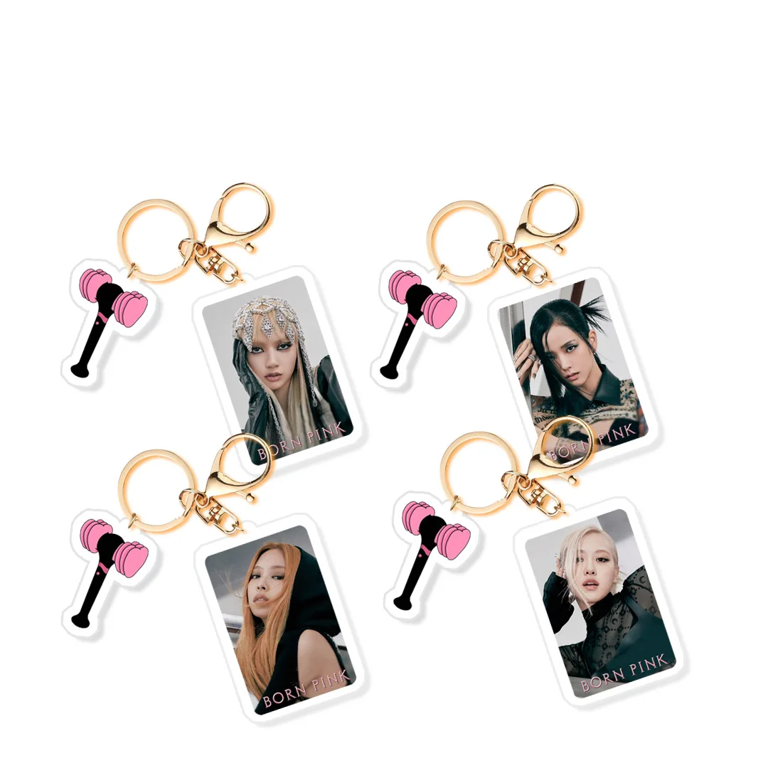 Kpop Lightstick Keychain Black BORN Pink Venom JENNIE Lomo Cards LISA Rose Jisoo Photocards Album Shut Down K Pop Accessories
Kpop Lightstick Keychain Black BORN Pink Venom JENNIE Lomo Cards LISA Rose Jisoo Photocards Album Shut Down K Pop Accessories