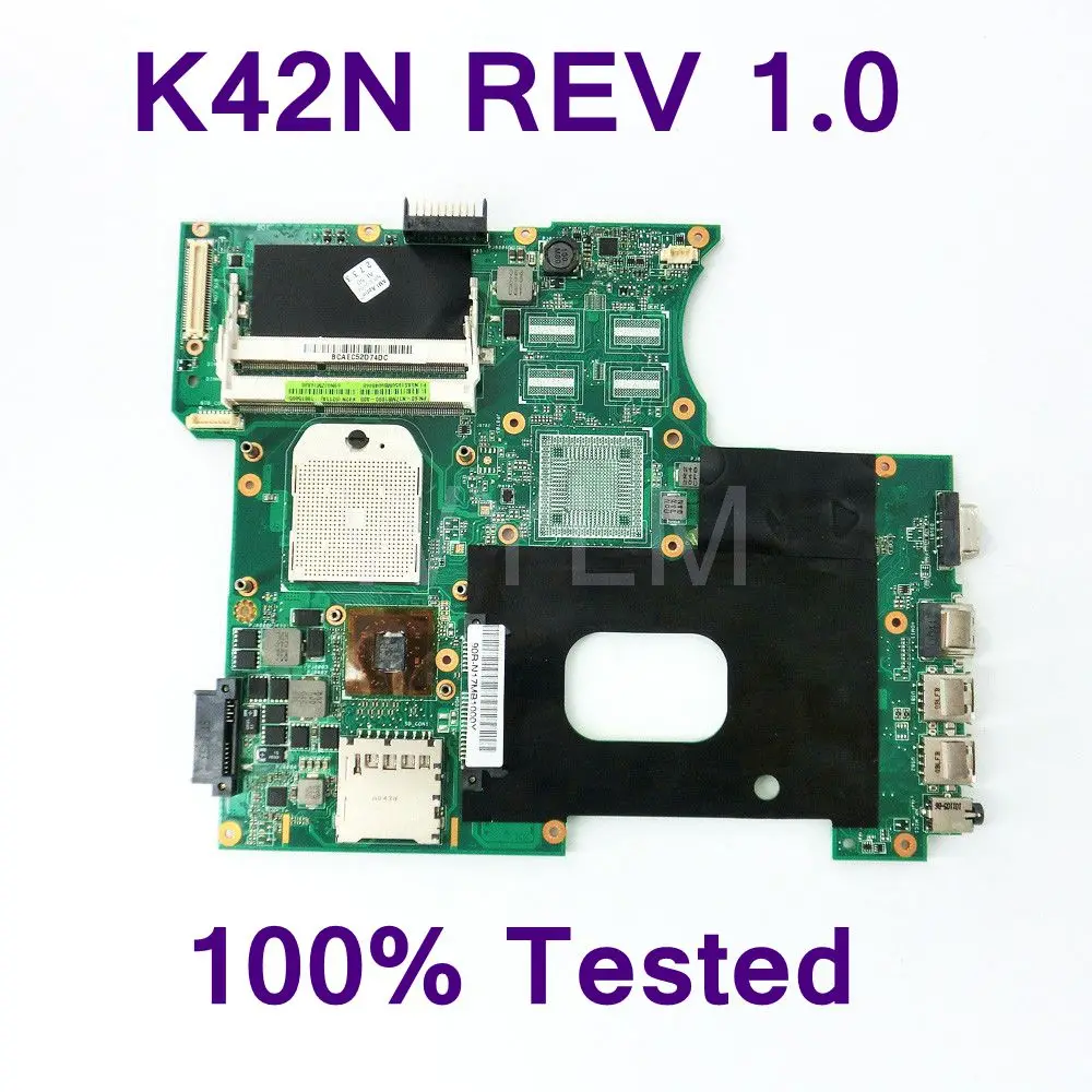 K42N REV 1.0 Mainboard For ASUS K42N A42N X42N Laptop Motherboard Non Integrate DDR3 100% Tested working well free shipping
K42N REV 1.0 Mainboard For ASUS K42N A42N X42N Laptop Motherboard Non Integrate DDR3 100% Tested working well free shipping