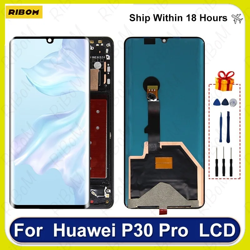 New Original 6.47" For HUAWEI P30 Pro LCD Display VOG-L29 VOG-L09 VOG-L04 Touch Screen Digitizer Assembly HW-02L
New Original 6.47" For HUAWEI P30 Pro LCD Display VOG-L29 VOG-L09 VOG-L04 Touch Screen Digitizer Assembly HW-02L