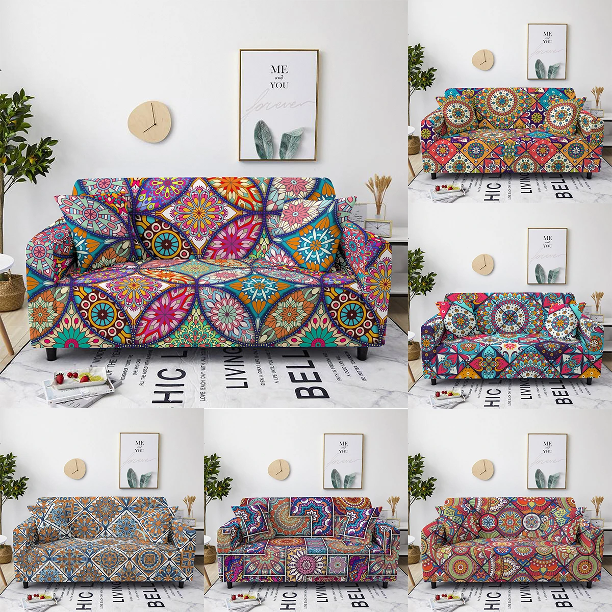 Boho Abstract Geometric Flower Elastic Sofa Cover for Living Room Middle Ages Retro Floral Sofa Slipcovers Corner Couch Covers
Boho Abstract Geometric Flower Elastic Sofa Cover for Living Room Middle Ages Retro Floral Sofa Slipcovers Corner Couch Covers